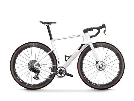 Bici gravel 3T Racemax² ITALIA colore Perla White